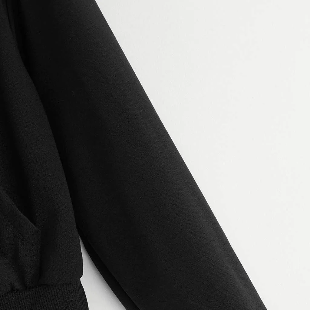 Casual Zip Up Hoodies for Women Plain Hooded Crop Sweatshirt with Pockets Drawstrings Spring Fall Thin Coats