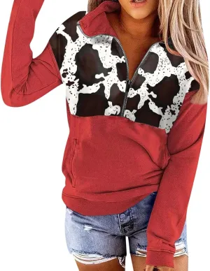 Cute Sweatshirts for Women Fleece Hoodies Zip up Pullovers Long Sleeve Casual Trendy Sweater Tops Fall Clothes