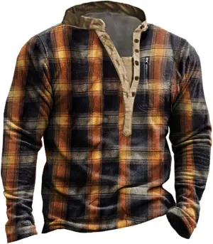 HARGLESMAN Mens Fleece Sweatshirts American Flag Patriotic Pullover