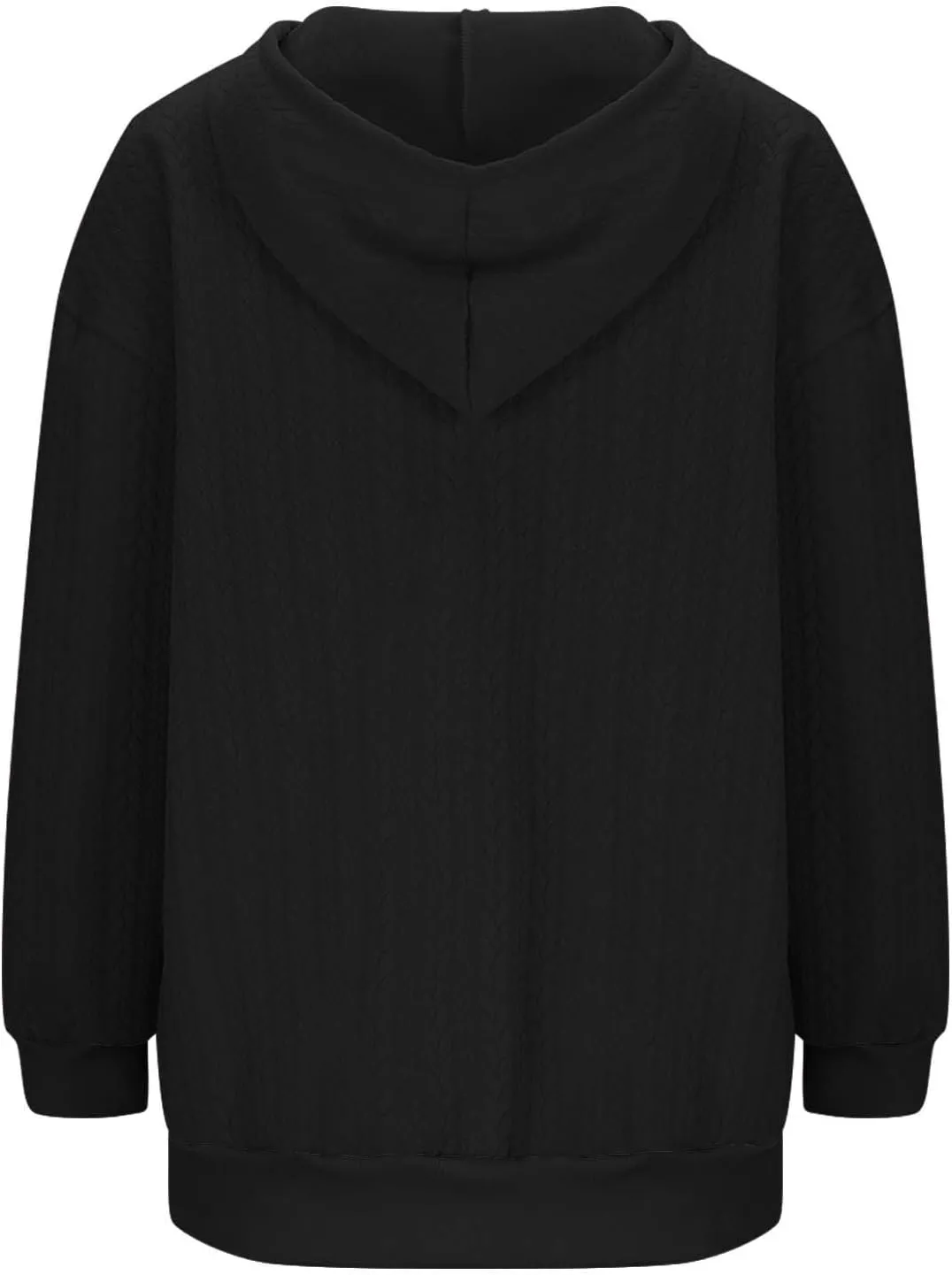 Hoodie Jacket for Women Lounge Baggy Zip Up Oversized Sweatshirt Long Sleeve Drawstring Tops 2024 Fall Winter Outfits
