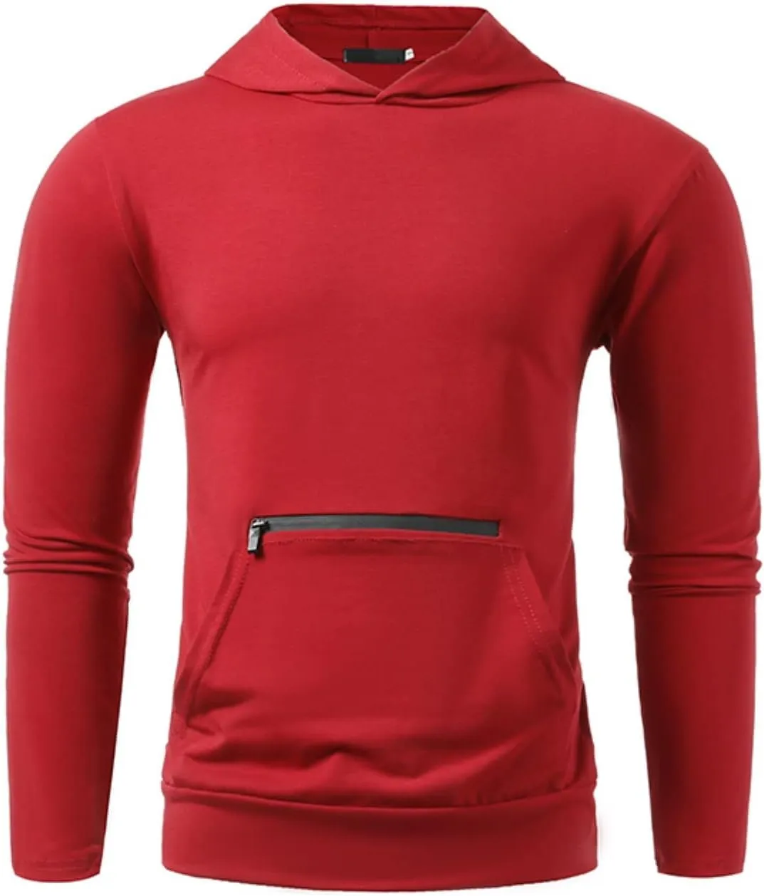 Hoodies for Men 2025 Summer Shirts Casual Fashion Long Sleeve Pullover Tops Fall Winter Hoodies with Zipper Pocket