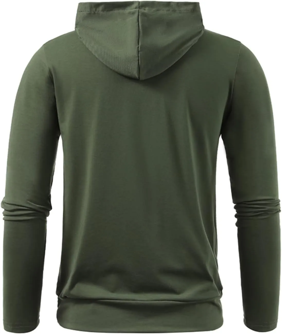 Hoodies for Men 2025 Summer Shirts Casual Fashion Long Sleeve Pullover Tops Fall Winter Hoodies with Zipper Pocket