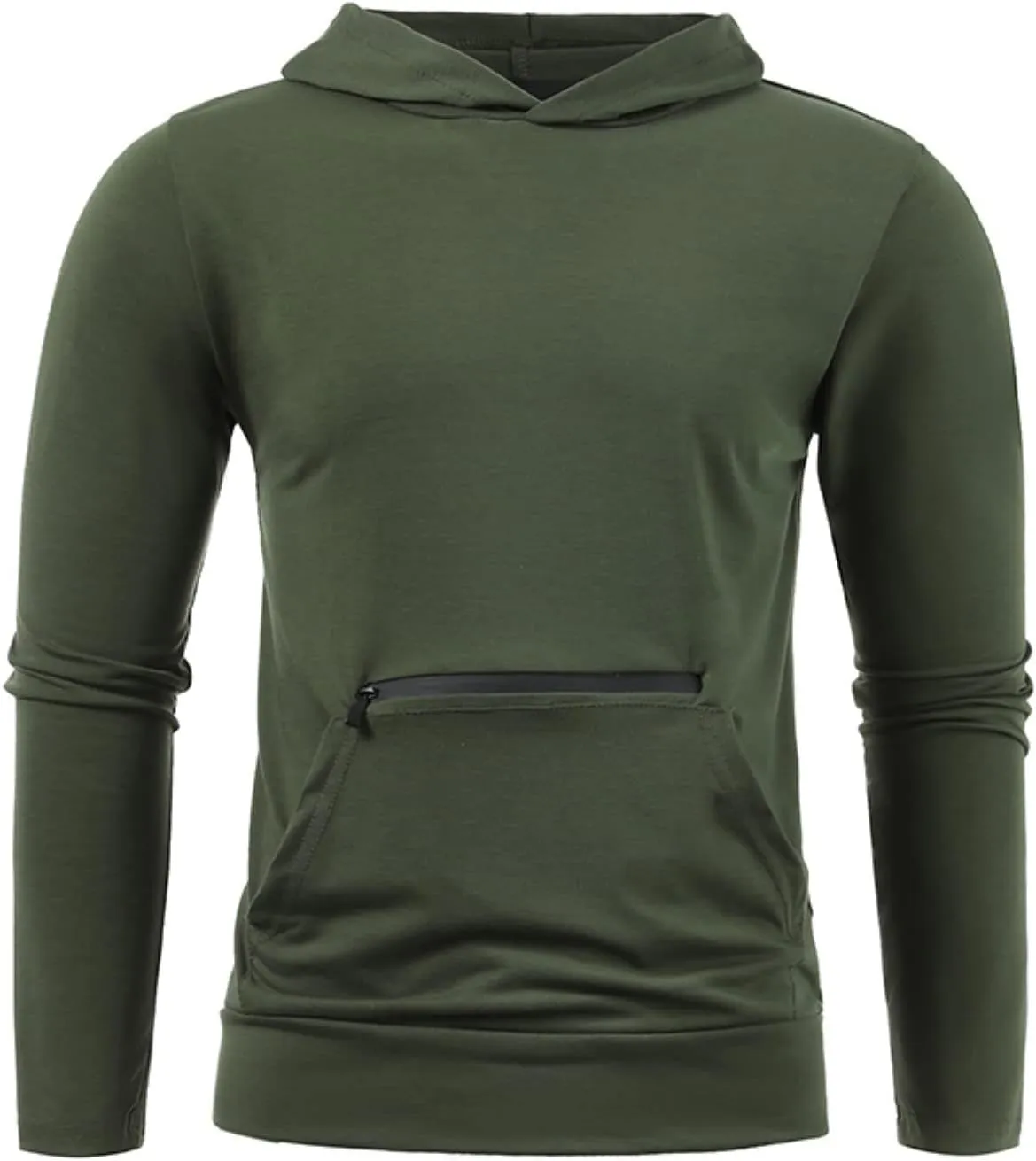 Hoodies for Men 2025 Summer Shirts Casual Fashion Long Sleeve Pullover Tops Fall Winter Hoodies with Zipper Pocket