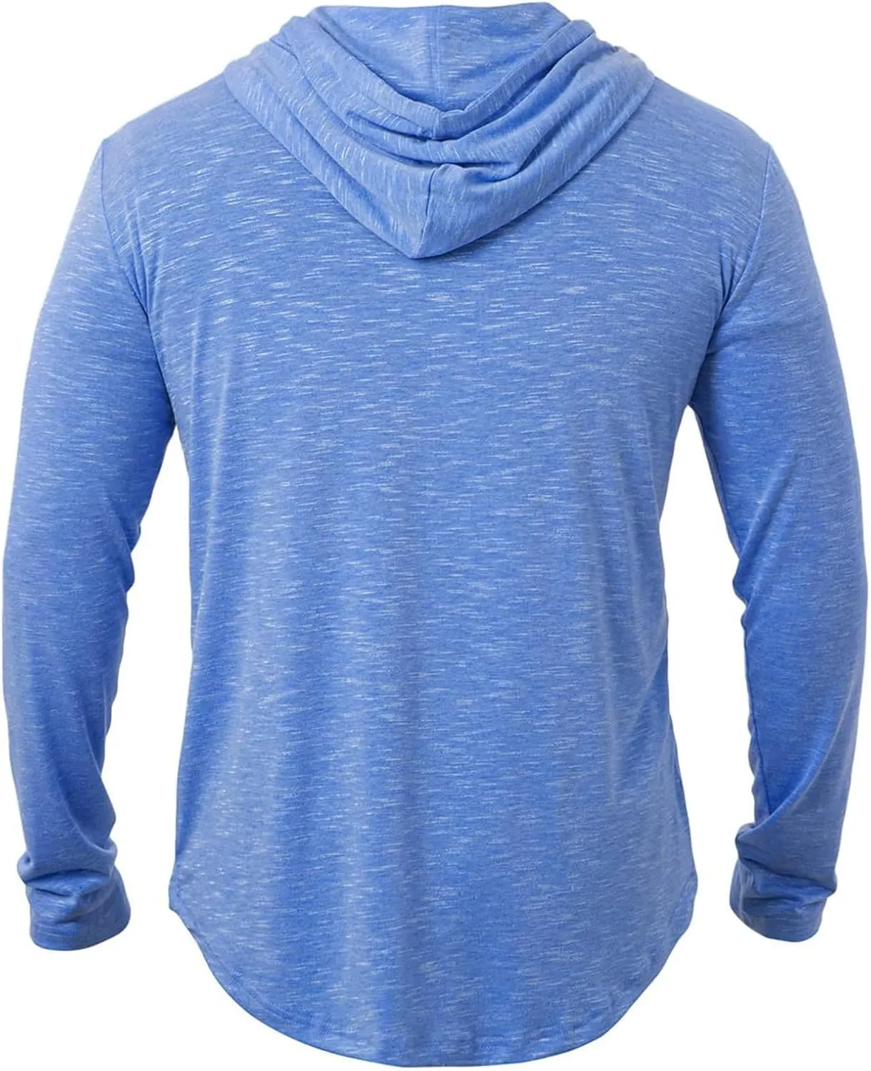 Mens Lightweight Workout Hoodie Gym Fitness Long Sleeve Breathable Hooded T Shirts Muscle Athletic Pullover Tops