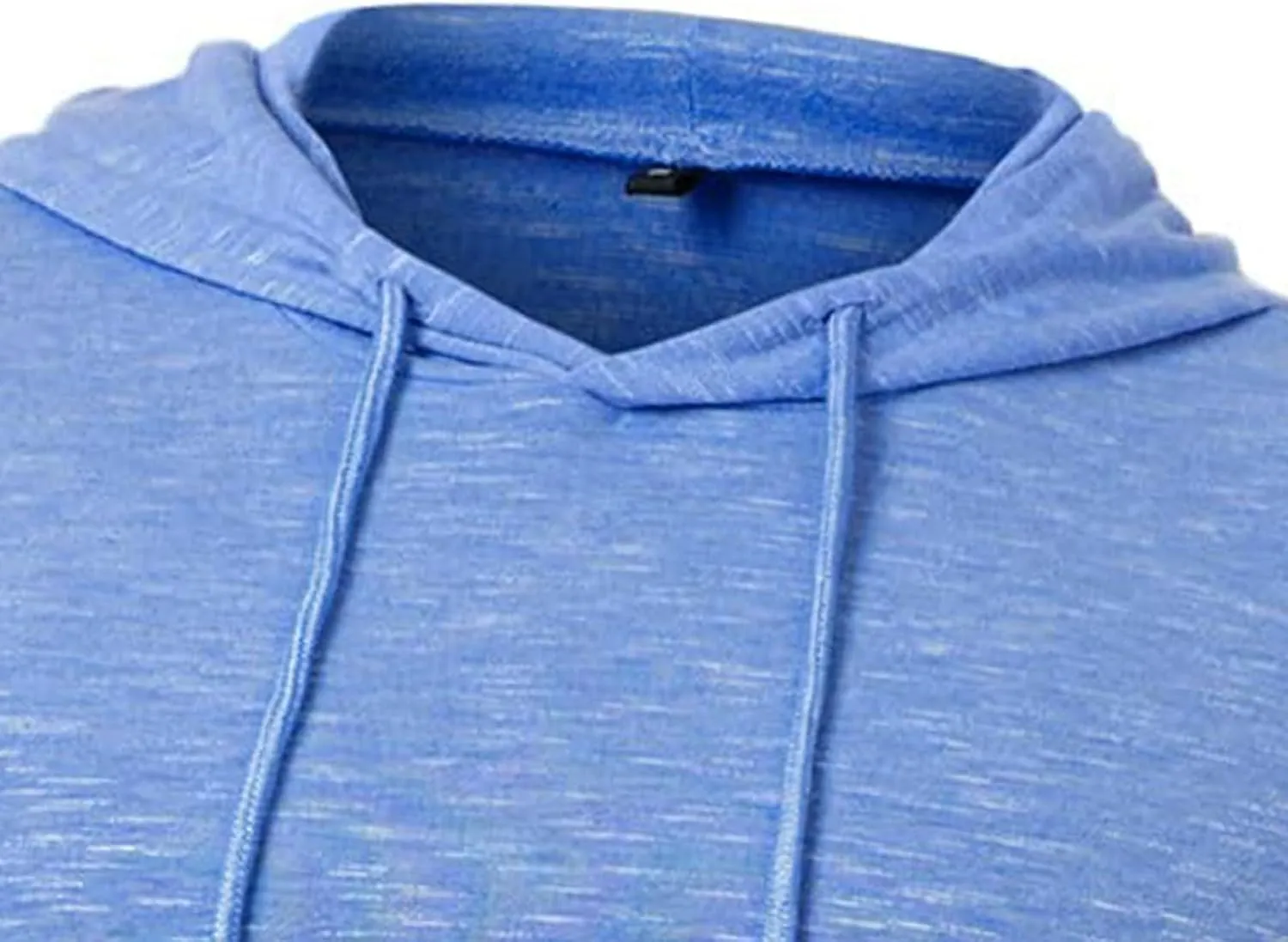 Mens Lightweight Workout Hoodie Gym Fitness Long Sleeve Breathable Hooded T Shirts Muscle Athletic Pullover Tops