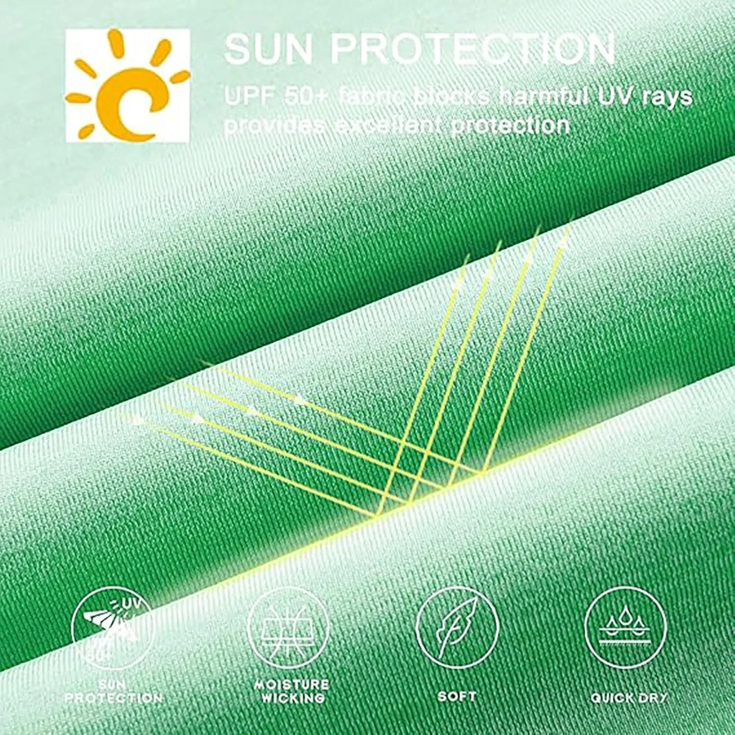 UPF 50  Fishing Shirts for Men Solid Long Sleeve UV Sun Protection Rash Guard Quick Dry Sun Hoodie with Neck Gaiter