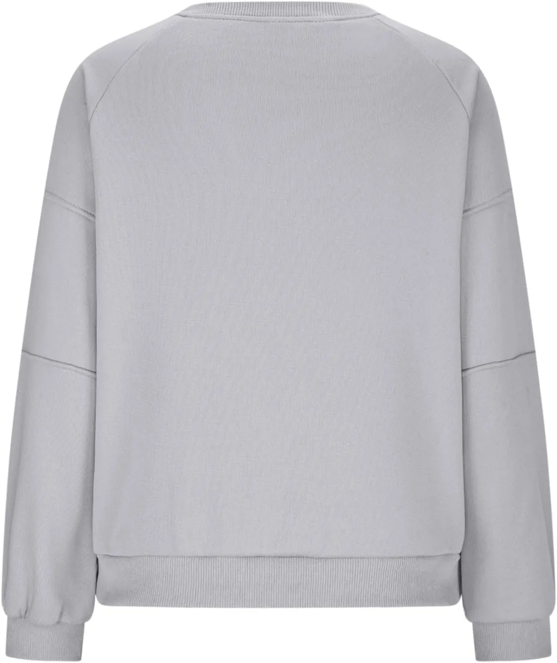 Women Y2k Pullover Teen Girls Oversized Crewneck Sweatshirt Casual Cropped Fleece Long Sleeve Lightweight Loose Tops