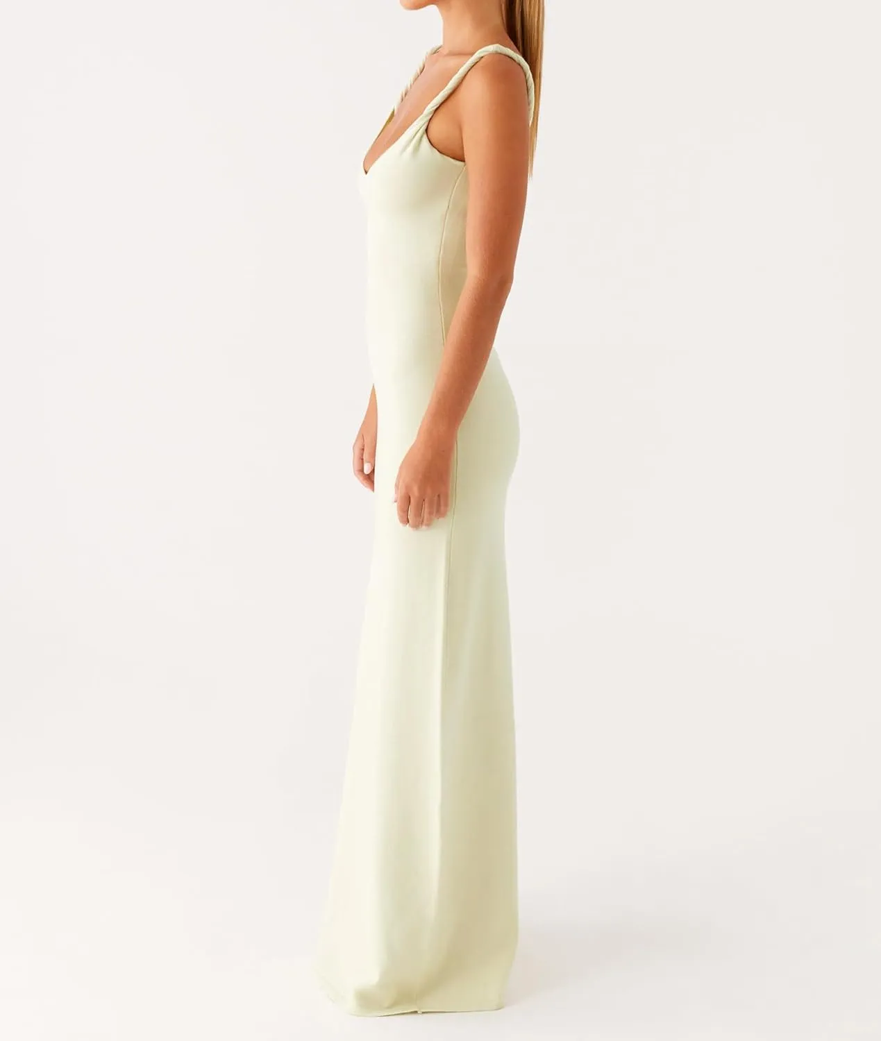Women's 2025 Summer Maxi Dress Spaghetti Strap Slip Bodycon Dress Scoop Neck Cocktail Party Long Dresses