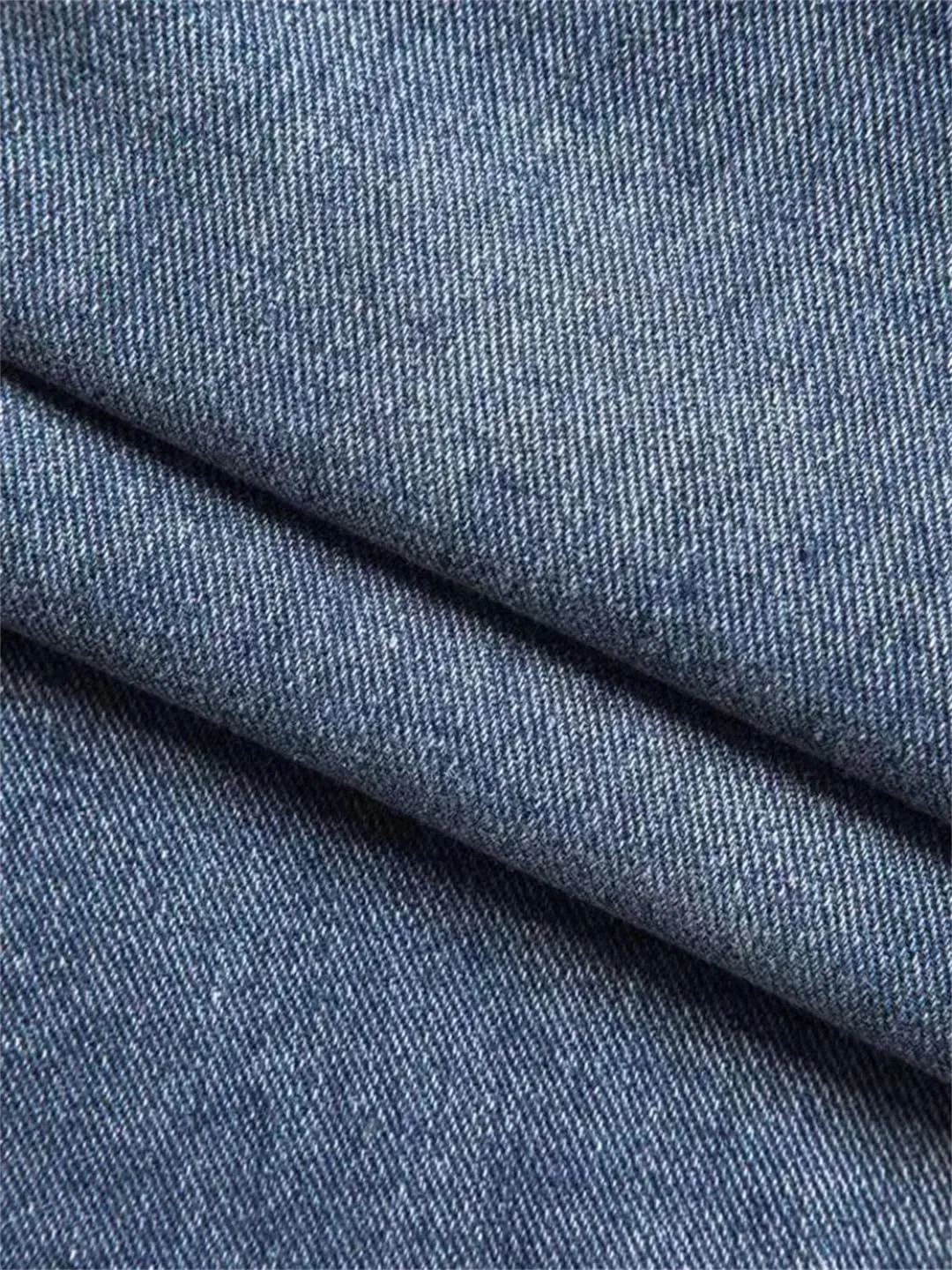 Women's Denim Pants Patchwork Big Bow Straight Full Length Washed Blue Female Causal Stretch Jeans
