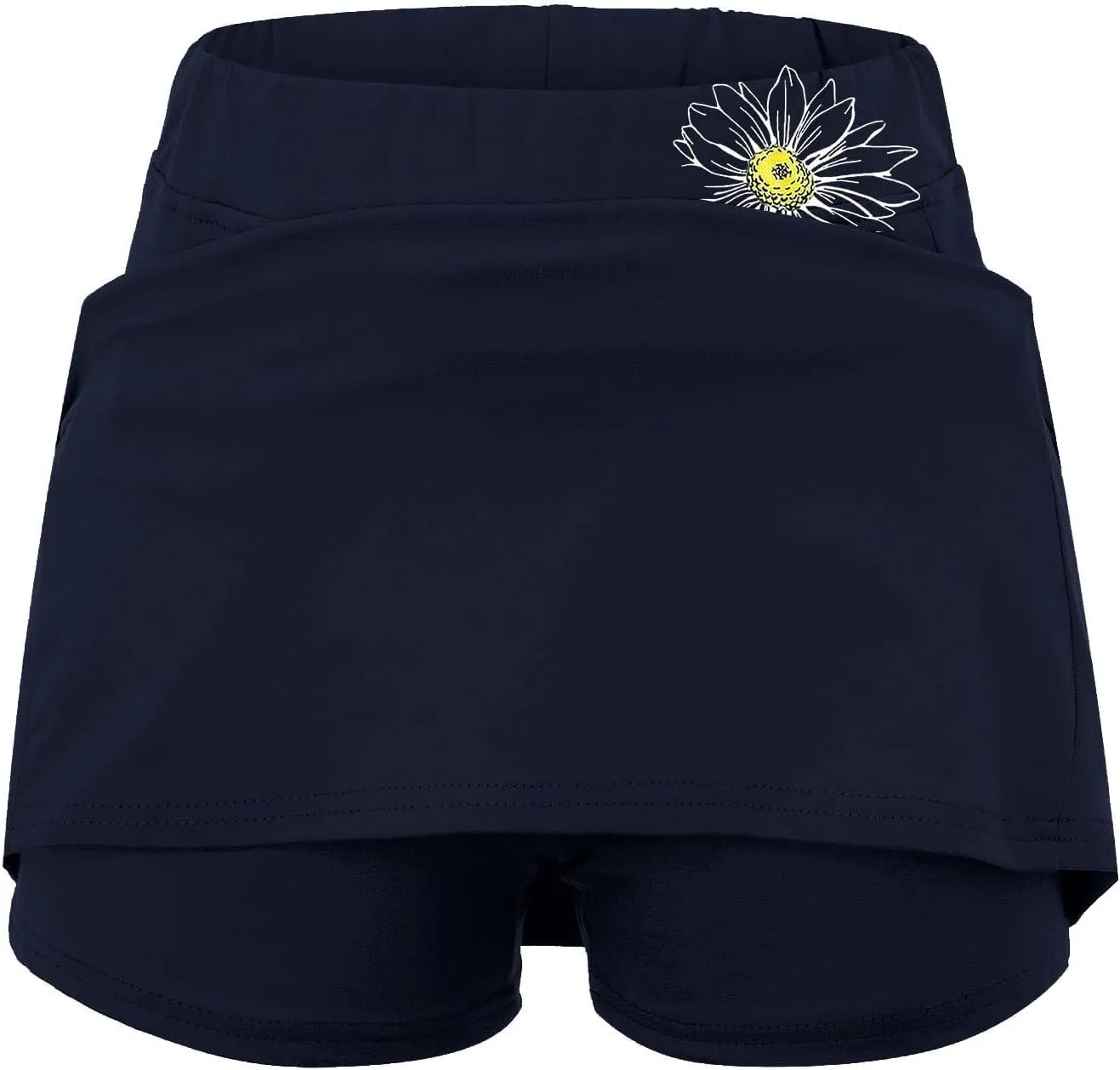 Womens Golf Skorts with Pockets Plus Size High Waist Tennis Skirt with Shorts Underneath Tummy Control Mini Skirts
